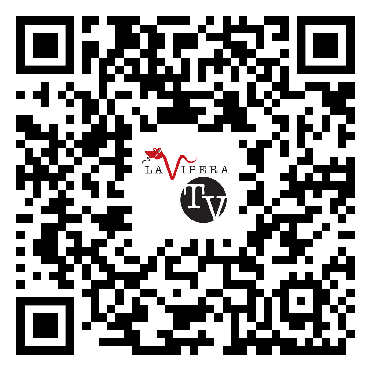QR code del canale La Vipera TV
