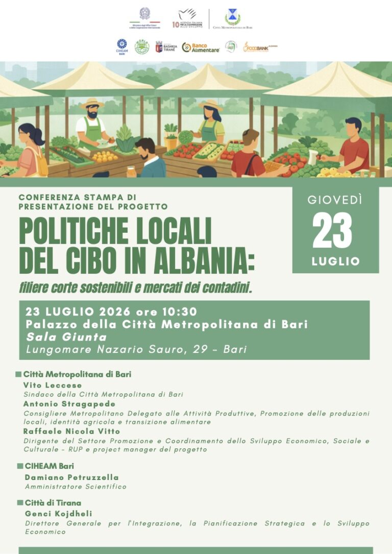 Locandina _Politiche locali del cibo in Albania